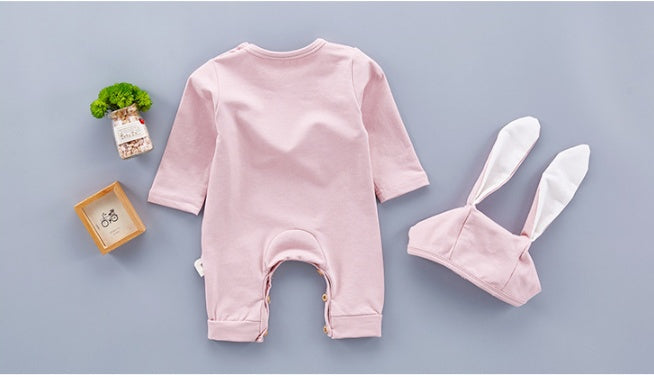 Bunny Snuggles Romper Set - Newborn