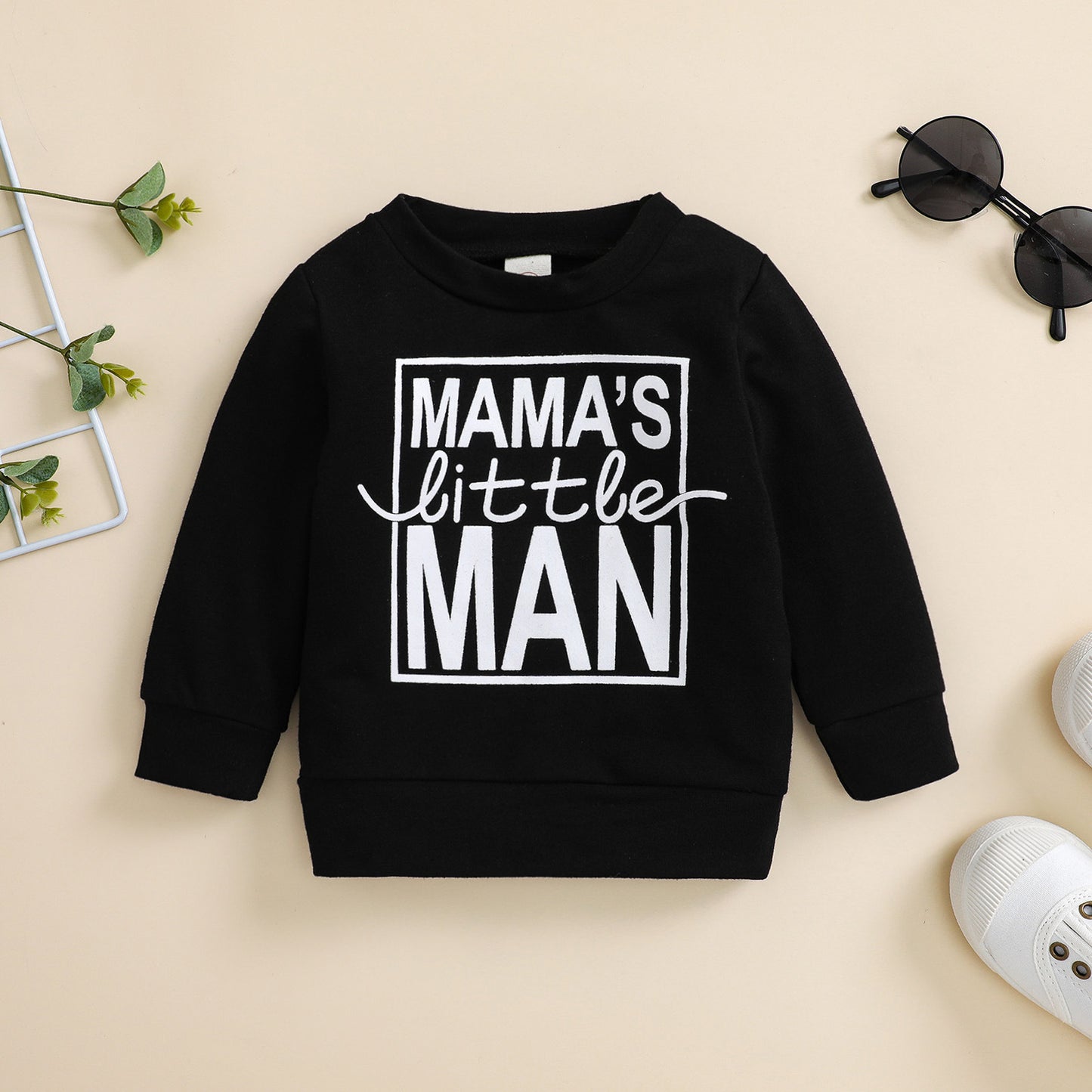 Newborn Sweatshirt – Mama’s Little Man