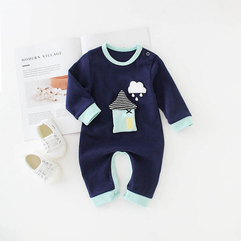 Soft Cotton Onesie - Cute Elephant