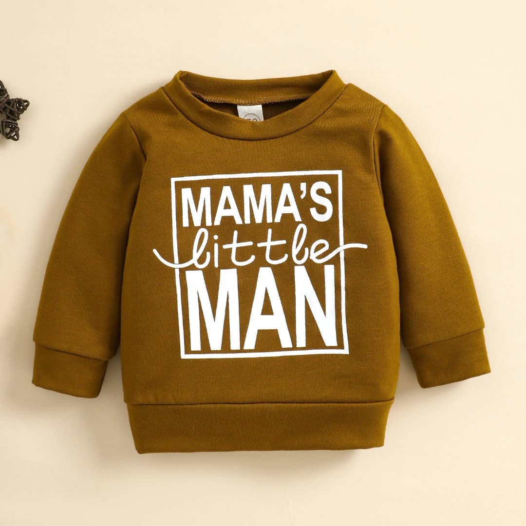 Newborn Sweatshirt – Mama’s Little Man