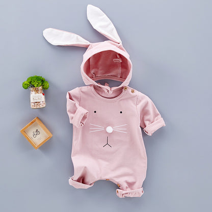 Bunny Snuggles Romper Set - Newborn