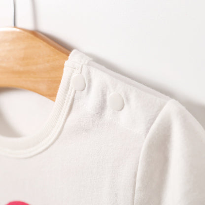 Short Sleeve Romper - I Love Mom & Dad