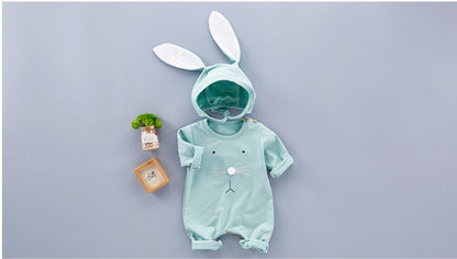 Bunny Snuggles Romper Set - Newborn