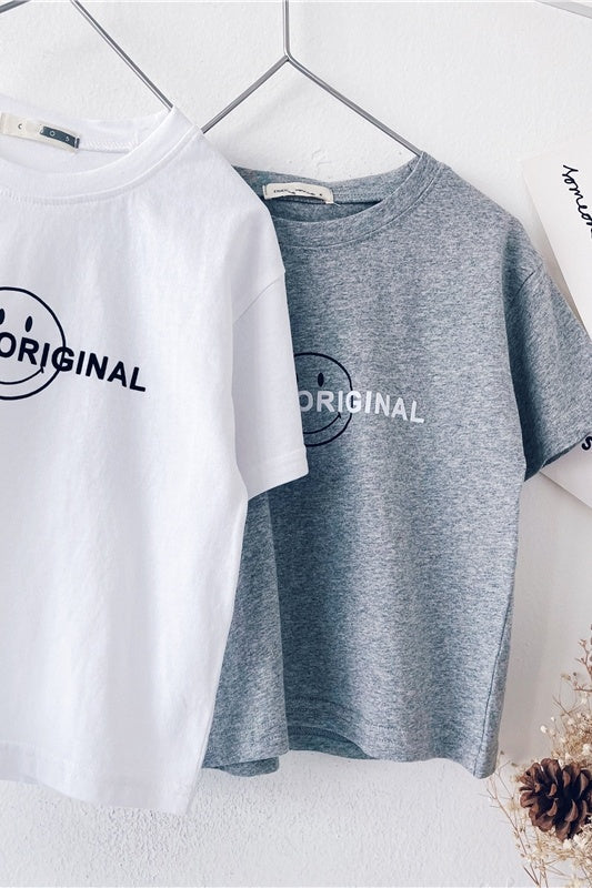 Kids' Summer T-Shirts  - Smiley Face "Original"