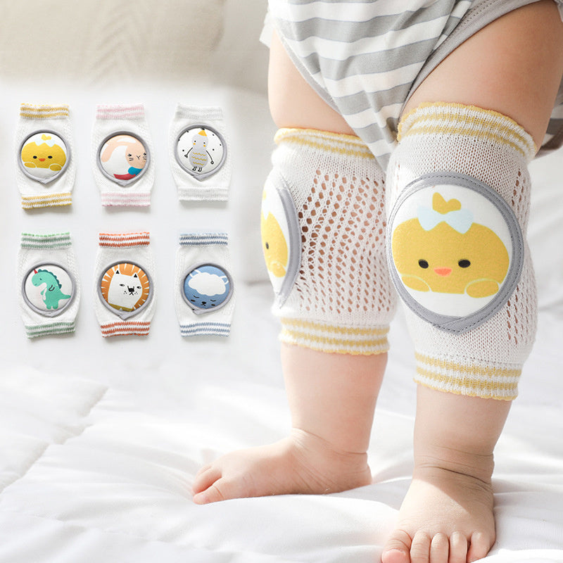 Soft Knee & Elbow Pads with Cartoon Designs