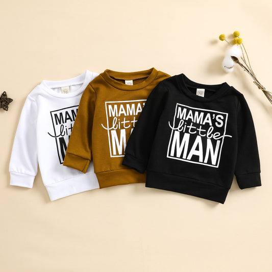 Newborn Sweatshirt – Mama’s Little Man
