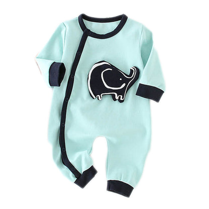 Soft Cotton Onesie - Cute Elephant