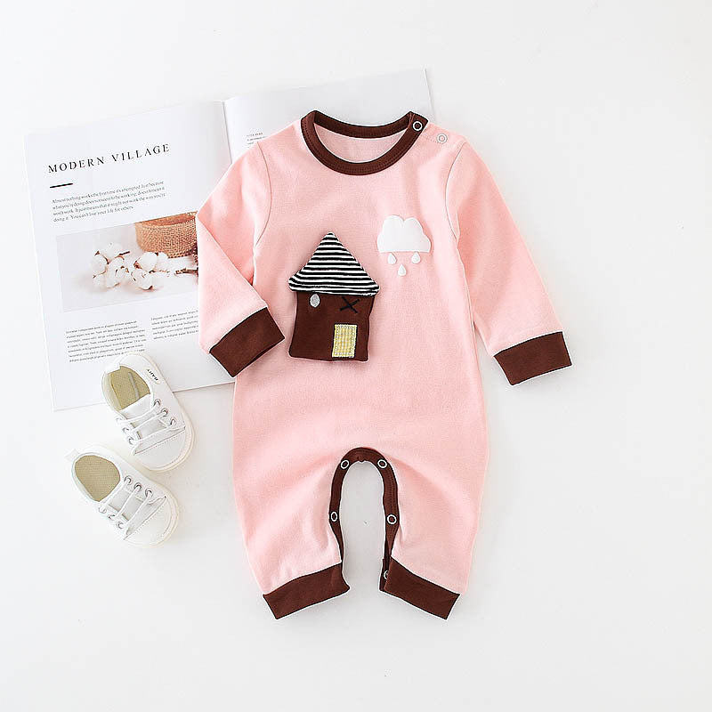 Soft Cotton Onesie - Cute Elephant