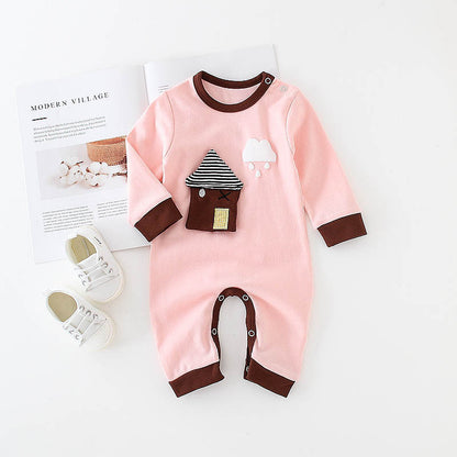 Soft Cotton Onesie - Cute Elephant