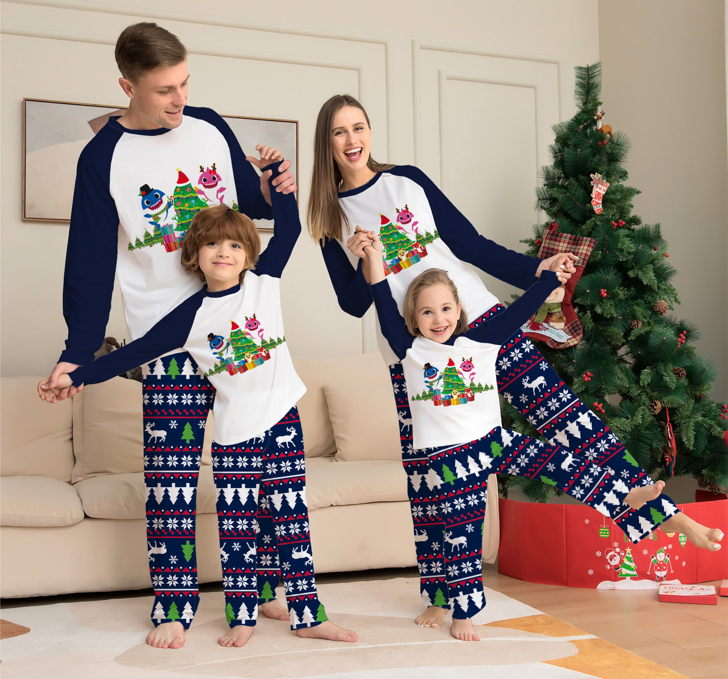 Matching Family Christmas Pajamas Set